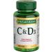 Nature's Bounty Vitamin C and D3 Pills Supplement An Antioxidant for the Maintenance of Good Health 100 Softgels