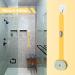Long Handle Bath Body Brush - PUSCOBSY Yellow Back Scrubber for Shower - Exfoliating & Cleansing Shower Brush - 14 inch - Buy Online on SooperMarket.com