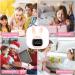 Vicloon Rabbit Children's Alarm Clock - Dual Alarm 6 Ringtones Snooze & 90-Day Standby - Perfect Gift for Kids (Pink) - Buy Online on SooperMarket.com