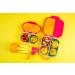 b.box Strawberry Shake Reusable Food Storage Container with 2 Sealed Compartments and Clip - Perfect Snack Box for Kids - Buy Online on SooperMarket.com