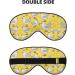 Yellow Chicken Soft Sleep Eye Mask | Breathable Eye Patch for Women | Ideal for Travel & Relaxation - Buy Online on SooperMarket.com