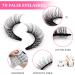 7D01 Russian Strip Lashes 10 Pairs - Reusable & Natural Look Faux Mink Lashes - Buy Online on SooperMarket.com