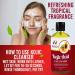 Kojic Acid Face Wash 4oz - Natural Brightening Cleanser for Dark Spot & Acne Scar Removal with Turmeric - Fresh Mango Papaya Scent - Made in USA - Buy Online on SooperMarket.com