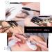Lash Extension Tweezers Set - Curved & Straight Pointed Applicator Tool for Eyelash Extensions - Buy Online on SooperMarket.com