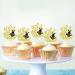 Cyodoos 24Pcs Bee Cupcake Toppers What Will It Bee Cake Decorations for Bee Theme Baby Shower Kids Boys Girls Birthday Party Decoration Supplies Bee5 - Buy Online on SooperMarket.com