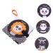 Ibasenice 5-Soft Fabric Book - Early Education Toys for Babies | Black & White Baby Books | Peach Skin Cloth Toys - Buy Online on SooperMarket.com