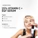 The INKEY List 15% Vitamin C and EGF Serum 30ml - Intensively Brightens All Skin Types - Buy Online on SooperMarket.com
