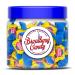 Broadway Candy Sweets Jar 350g - Dubble Bubble Original Flavour Bubble Gum - Individually Wrapped American Sweets - Approximately 50 Pieces