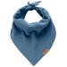 HUNTER triangular scarf NOLA color blue size LL blue