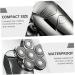 Buy 4 Sets Rechargeable Electric Shaver | Waterproof Travel Razor & Beard Trimmer - Personal Care Tool for Men - Buy Online on SooperMarket.com