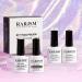 RARJSM Holographic Nail Polish Set - Black, White, Silver, Rose Gold Glitter Gel Polish - 4PCS 7.5ML UV LED Manicure Varnish Gift Set - Buy Online on SooperMarket.com