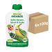 Cheeky friends Bio Quetschie apple banana spinach and cucumber for babies from 6 months 6-person pack (6 x 100g) apple banana spinach & cucumber 100 g (6 Pack)