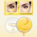 Puffy Eyes Treatment: 30 Pairs Gold Eye Masks for Dark Circles, Anti-Aging, and Firming - Reduce Fine Lines and Refresh Skin - Buy Online on SooperMarket.com