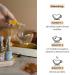 Teaballs Herbal Tea Set - Organic Mint & Ginger | 90-225 Cups | Elegant Wooden Display Gift - Buy Online on SooperMarket.com