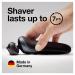 Braun Series 6 6075cc Electric Foil Shaver for Men | Wet & Dry Shave with Beard Trimmer | Clean & Charge SmartCare Center | Rechargeable Waterproof Razor in Black - Includes Leather Travel Case - Buy Online on SooperMarket.com