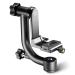 Neewer Professional Heavy Duty Metal 360 Degree Panoramic Gimbal Tripod Head with Standard 1/4'' Quick Release Plate and Bubble Level for DSLR Cameras up to 30lbs/13.6kg