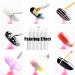 HanyoSheng Acrylic Nail Brush Set - 15 Brushes & 5 Dotting Tools for Gel Nail Art & Detailing - Buy Online on SooperMarket.com