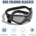 Dog Sunglasses | UV Protection Goggles for Small/Medium Dogs - Comfortable, Adjustable & Windproof Pet Eyewear - Buy Online on SooperMarket.com