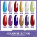 Dark Purple Nail Dip Powder - 28g/Box, No Lamp Cure, Natural Dry, Summer Gel Color (No.30) - Buy Online on SooperMarket.com