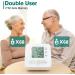 Upper Arm Blood Pressure Monitor with Extra Large Cuff - LCD Screen, Automatic Digital BP Machine for Home and Travel Use (Off-White) - Buy Online on SooperMarket.com