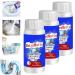 Caduola Powerful Pipe Dredging Agent Pipe Dredge Deodorant Sink Drain Cleaner Kitchen Toilet Pipeline Quick Cleaning Tool Portable Powder Cleaning Tool to Unclog Clogged Drains with Ease (3 PCS)