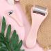 Pink Stainless Steel Ice Roller Set for Face and Eye | Skin Care for Puffiness, Migraine Pain Relief, Dark Circles | 2-Piece Facial Roller Kit - Buy Online on SooperMarket.com