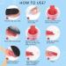 Saviland 29pcs Nail Dip Powder Kit | 20 Colors Set with Liquid, Base, Top Coat & Activator | Ideal for Nail Beginners & Professionals | D-Fantastic Night Gift for Ladies - Buy Online on SooperMarket.com