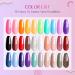 Saviland Gel Nail Polish Kit - 33PCS Soak-off UV LED French Manicure Set with Base, Top Coat - 30 Colors, Beauty Gift for Girls - Buy Online on SooperMarket.com
