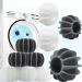 luckaide Dryer Balls Pack of 10 Wash Balls for Down Jackets Washing Ball for Washing Machine Reusable Dryer Ball Dryer Balls Tumble Dryer Ball for Clothes Cleaning (6 x 4 cm)