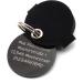 Dog Brand Pocket Engraving | Push Button | Synthetic Leather Keychains in Blue Black Red Yellow | 30mm Customizable Control Tags - Buy Online on SooperMarket.com