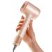 TYMO Ionic Hair Dryer - High Speed Blow Dryer for Fast Drying Without Damage Professional Quiet Hairdryer with 300M Negative Ions Low Noise 4 Temps & 2 Speeds - Lightweight Hair Dryers for Women Gold Blush
