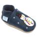 Dotty Fish Soft Leather Baby Shoes for Boys. Toddler Shoes. Non Slip. Animal Designs for Boys and Girls. 0-6 Months - 4-5 Years 0-6 Months Frosty Snowman
