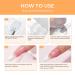 Modelones Nail Art Stamper Kit 7Pcs - Premium Double Nail Stamp Stencils & Gel for DIY French Manicure - Buy Online on SooperMarket.com
