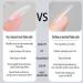 240PCS Transparent Soft Gel Full Cover Nail Tips Kit for Salon Quality Nail Extensions - Short Trapezoid Shape - 12 Sizes - DIY at Home - Buy Online on SooperMarket.com