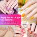 72W UV Nail Lamp for Gel Nails LKE LED Nail Dryer with Timer & Auto Sensor | Professional Nail Art Tools - Buy Online on SooperMarket.com