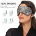 Haskirky Light Blocking Eye Mask | Adjustable Breathable Adult Men and Women | Travel, Yoga, Meditation | Deep Sleep Comfort | Silver Brown Leopard - Buy Online on SooperMarket.com