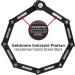 TRELOCK FS 280 TWO.GO Bicycle Folding Lock - 80 cm with X-MOVE Holder | Secure & Portable Locking Solution - International Shipping Available - Buy Online on SooperMarket.com