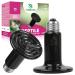 Repti Home 150W Ceramic heat radiator (2-pack) reptile heat lamp bulbs ceramic heating for amphibians pet breeding chicken dog cat 150 watts