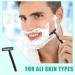50 Pack Twin Blade Disposable Razors for Men & Women - Stainless Steel Travel Shaving Razors with Safety Cap for Sensitive Skin - Buy Online on SooperMarket.com