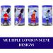 London Scene Souvenir Jelly Bean Sweets Tin - Individually Wrapped English Retro Sweets Gift Box - British Father's Day Gift - Buy Online on SooperMarket.com