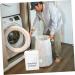 Healeved Washing Storage Bucket Toilet Lid Covers Laundry Bin Snack Containers Dispenser Wrought Iron - Buy Online on SooperMarket.com