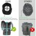 GUKOY Waterproof Backpack Rain Cover with Reflective Strap (18-70L) 2 Adjustable Anti Slip Cross Buckle Strap Rainproof Snowproof Dustproof Anti-Frost Covers XL (for 56-70L backpack) - Buy Online on SooperMarket.com