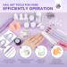 SAVILAND French Acrylic Nail Kit - Easy DIY Beginner Set with Acrylic Powder Liquid Nail Tips & Tools for Perfect French Manicure - Buy Online on SooperMarket.com