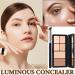 Buy 6 Color Correcting Concealer Contour Palette - Multi-Colored Makeup Kit with Brush for Flawless Contouring & Highlighting - Ships Worldwide - Buy Online on SooperMarket.com