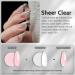 Lavender Violets 120g Clear Acrylic Dip Powder - 4oz Large Nail Kit | 3D French Nail Art, Starter Manicure, Strengthening for Beginners - No Lamp Needed | L001 - Buy Online on SooperMarket.com