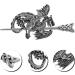 HAPINARY Vintage Hairpin Vintage Bronze Hair Sticks Viking Knot Sticks Hairpins Retro Hair Fork Pins Viking Hair Jewelry Celtics Knot Hair Stick Retro Hair Sticks Hair Styling Pins Alloy - Buy Online on SooperMarket.com