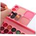 MUSISALY 33 Makeup Palette Beginner Eyeshadow Pallet Eye Makeup Metallic Eyeshadow Girl Cosmetic Leather Rosy - Buy Online on SooperMarket.com