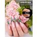 EBANKU 120 PCS Clear Matte Dual Nail Forms for Acrylic Stiletto Nail Extensions | Nail Art Salon Design Tools - Buy Online on SooperMarket.com