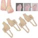 2 Pairs Hallux Valgus Bunion Toe Rails | Big Toe Separator & Foot Care Tools for Day & Night Support - Buy Online on SooperMarket.com