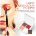 Healvian 6 Pcs Transparent Square Eye Shadow Box Empty Makeup Pallet Balm Blusher Containers Plastic - Buy Online on SooperMarket.com
